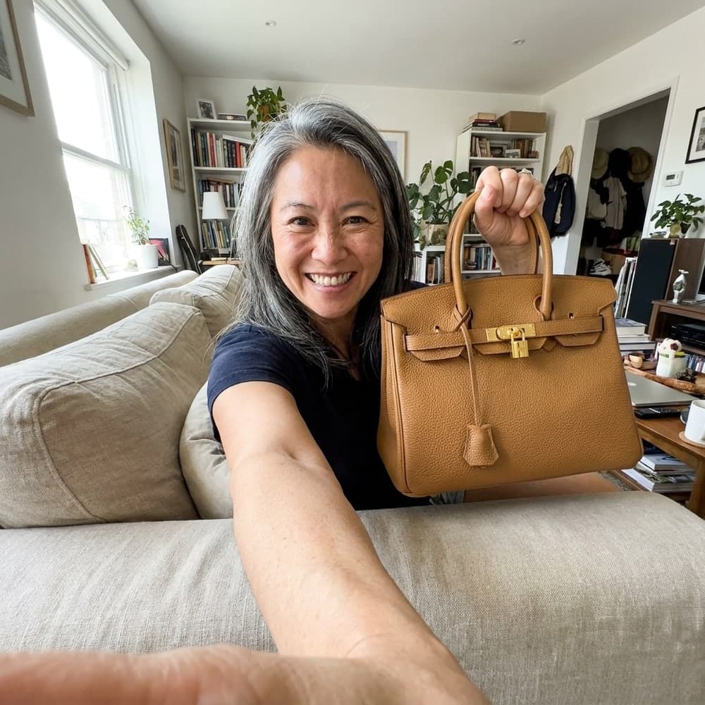 Renata B. with the Madrid in Camel