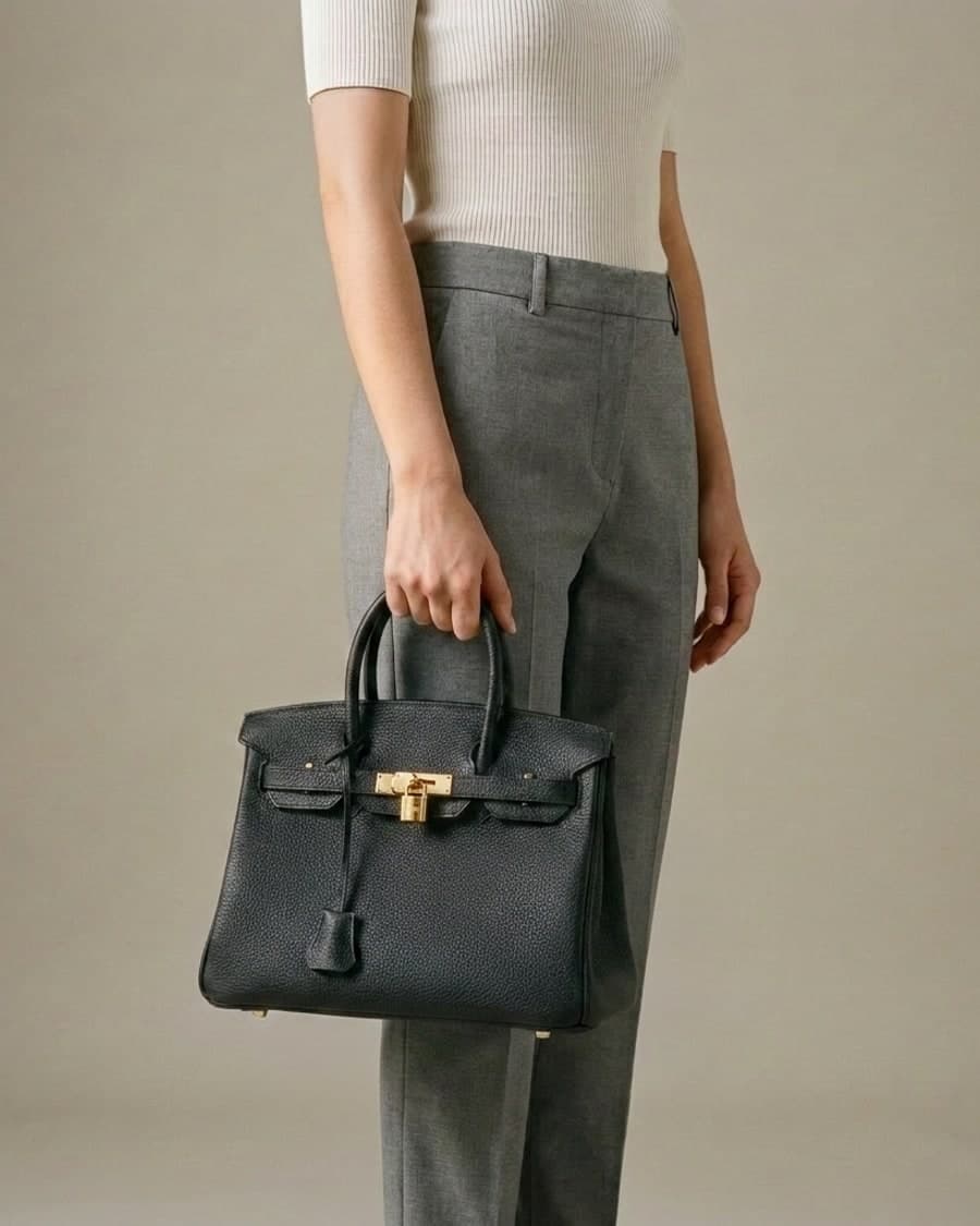 The Madrid 30 held in the hand, 30 × 22 × 16 cm